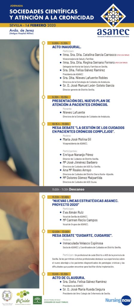Jornada “Sociedades Científicas y Atención a la Cronicidad”