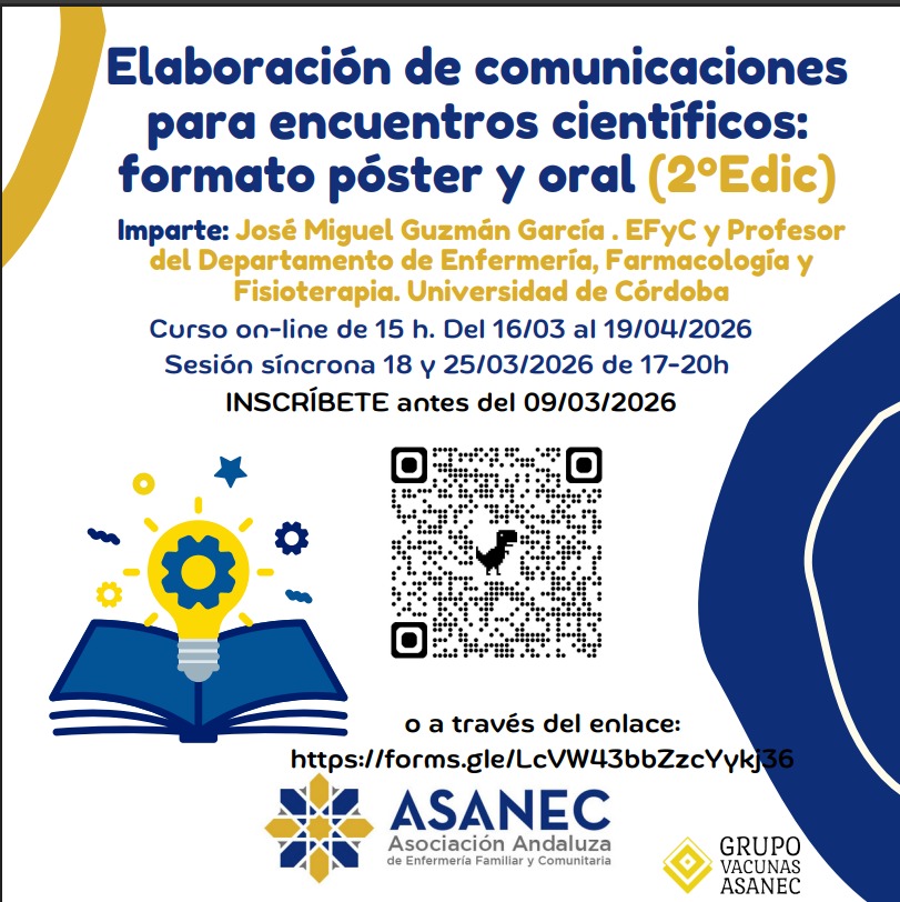 Curso: Elaboración de comunicaciones científicas (2º edición)