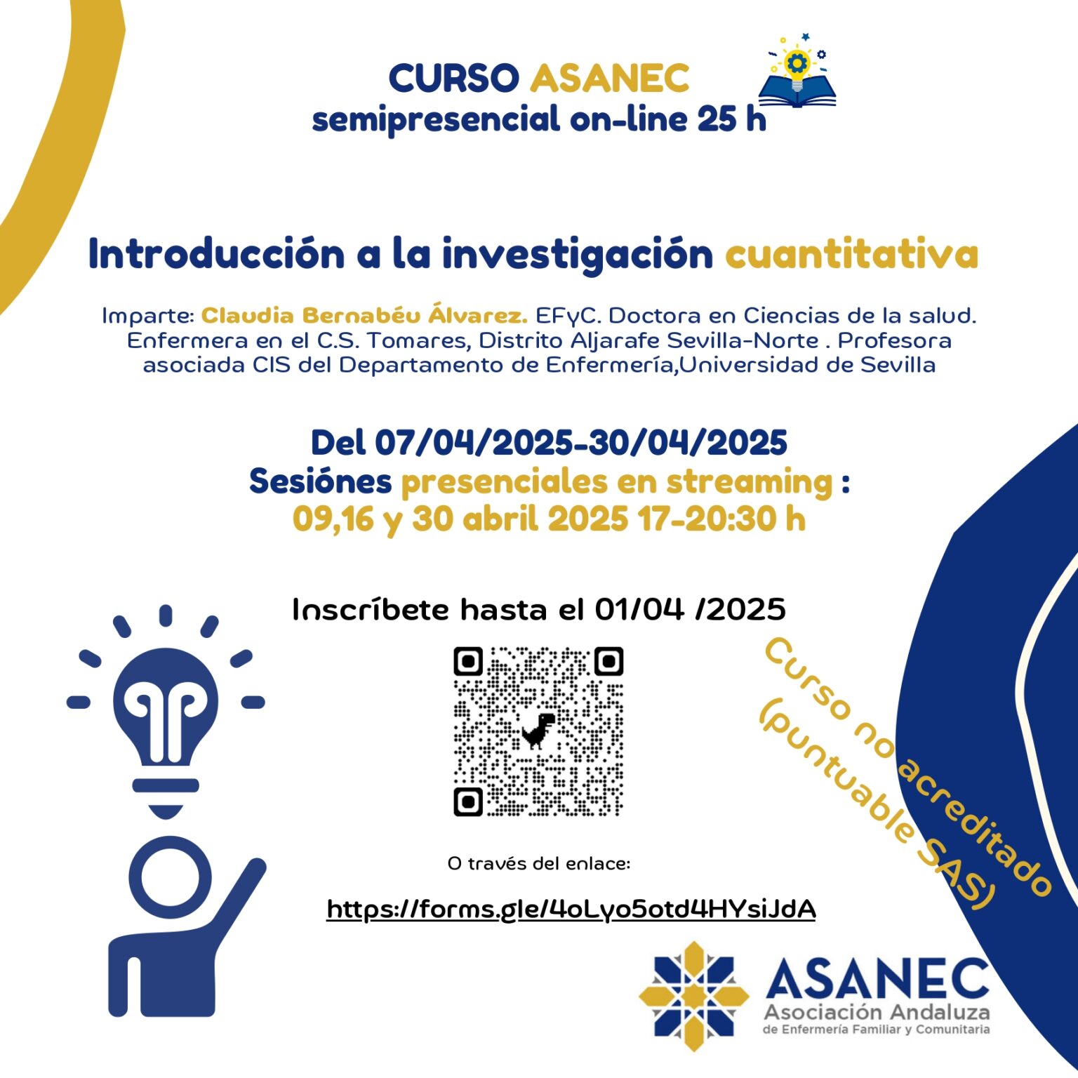 Próximo curso: “Introducción a la investigación cuantitativa”
